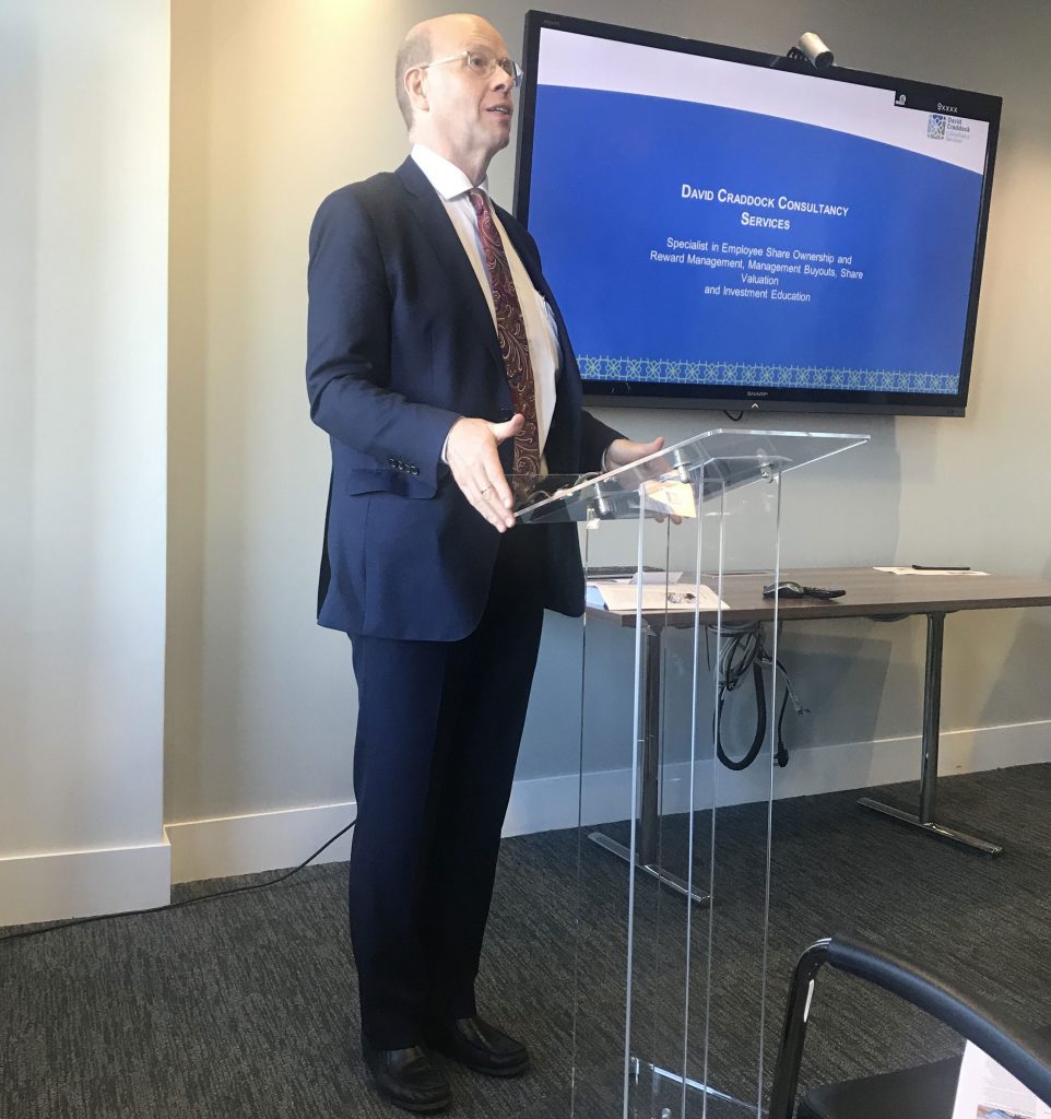 David Craddock, business valuation expert and HMRC share valuation specialist
